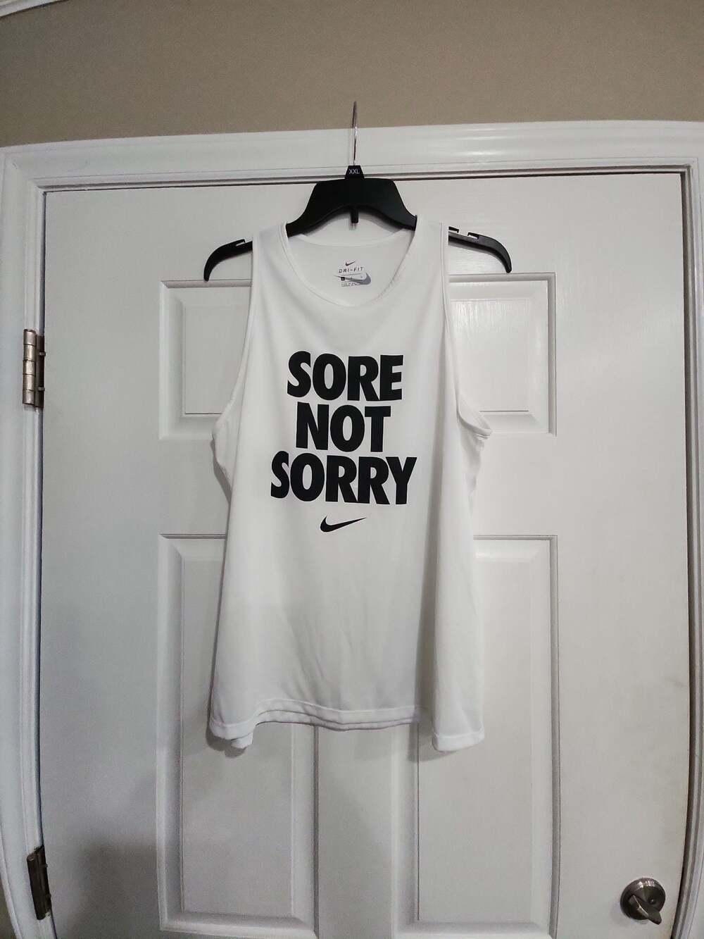 Nike Dri-FIT 'Sore Not Sorry' Graphic Muscle Tank Top